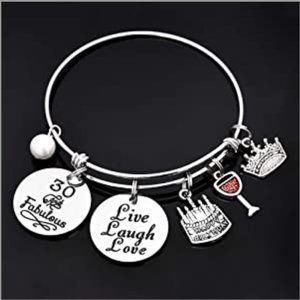 Brand New 30th bday Bracelet
